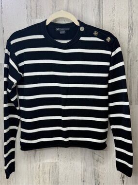 Armani Exchange Stripped Sweater Size XXS